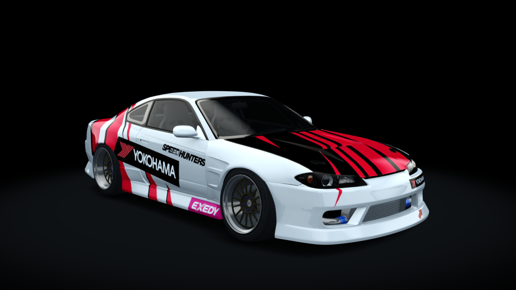 Nissan Silvia S15 WDT Street event japan origin, skin yokohama