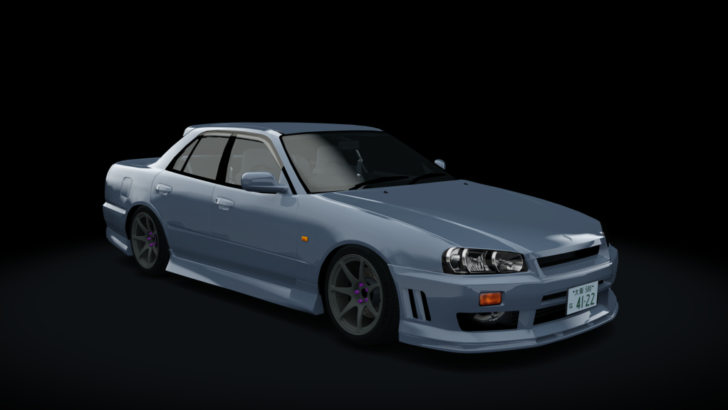 Nissan Skyline HR34, skin 02_athlete_silver