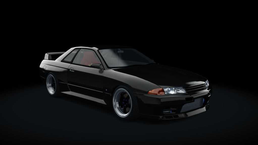 Nissan Skyline R32 WDT Street event japan origin, skin black