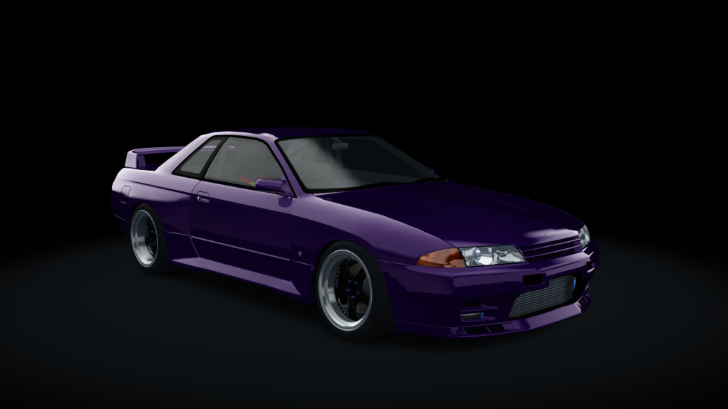 Nissan Skyline R32 WDT Street event japan origin, skin purple