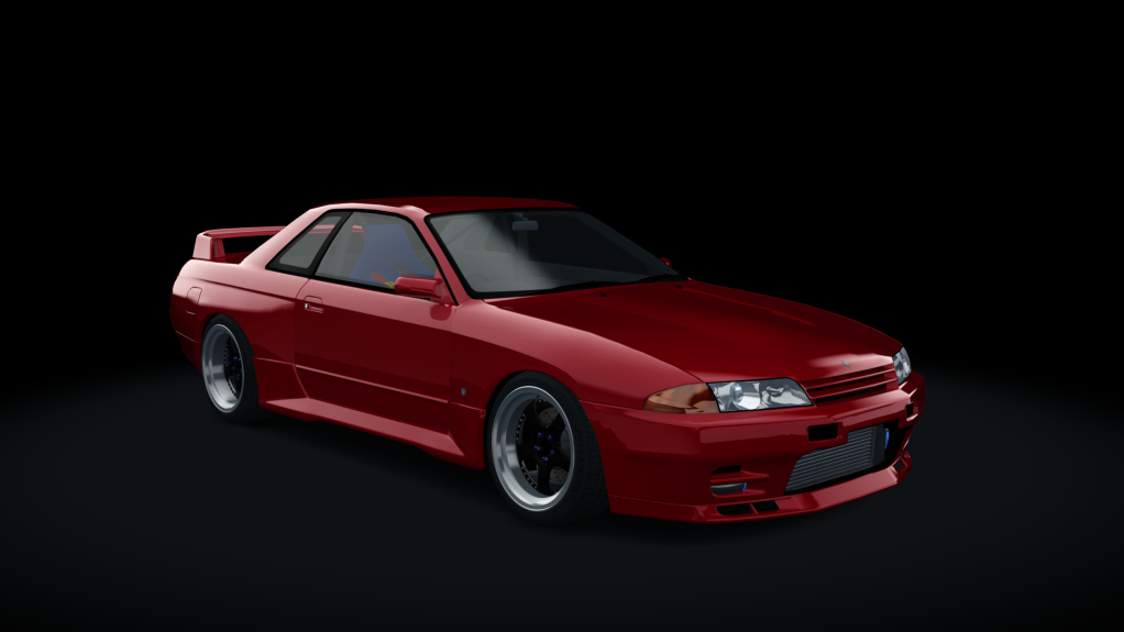 Nissan Skyline R32 WDT Street event japan origin, skin red