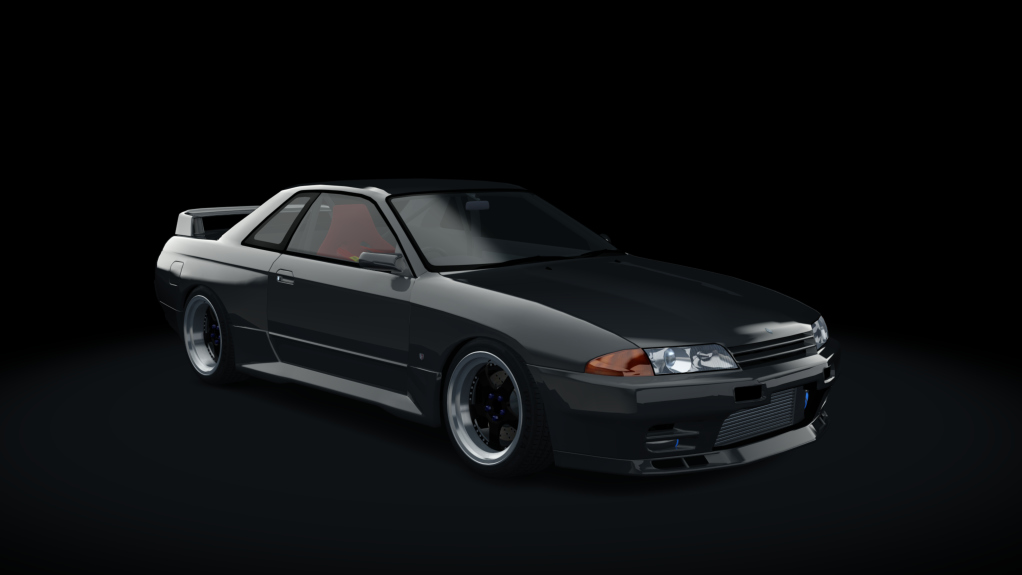 Nissan Skyline R32 WDT Street event japan origin, skin silver