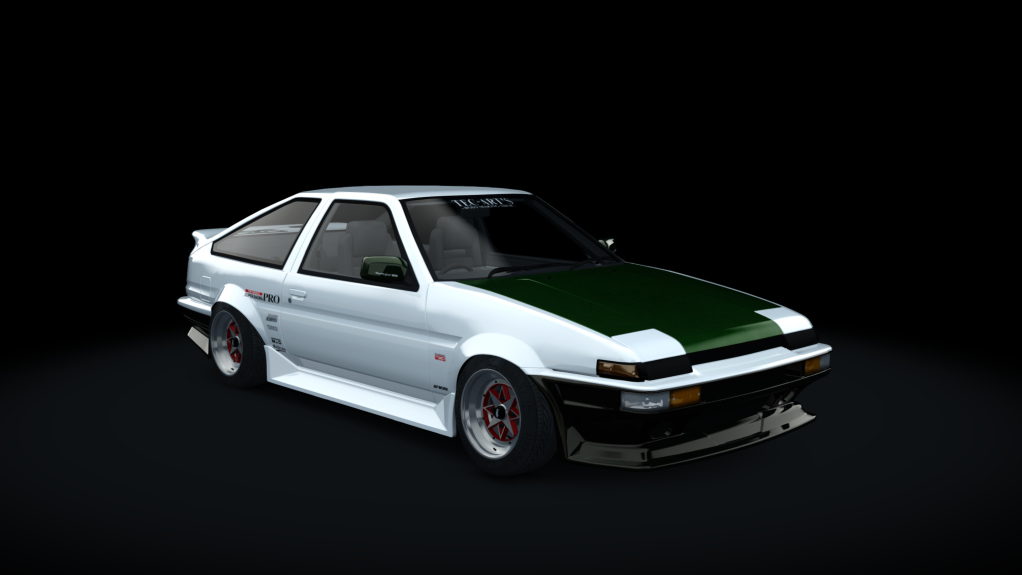 Toyota AE86 WDT Street event japan origin, skin Drift_King