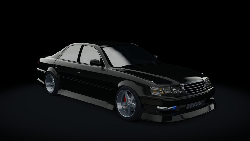 Toyota Cresta JZX100 DW-Spec, skin black