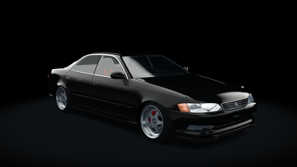 Toyota Mark II JZX90 WDT Street alldrift v2, skin 02_Black