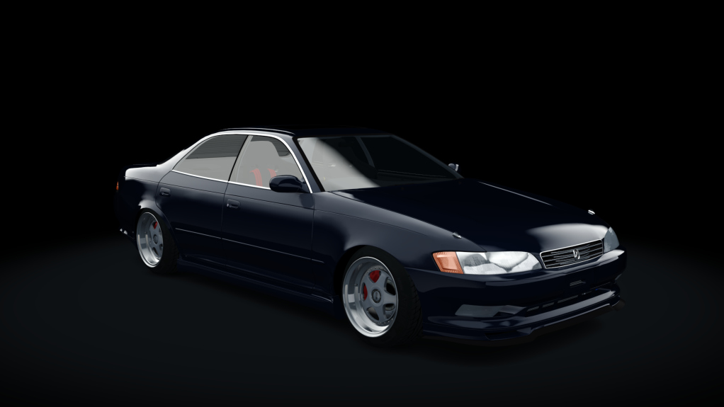 Toyota Mark II JZX90 WDT Street alldrift v2, skin blue