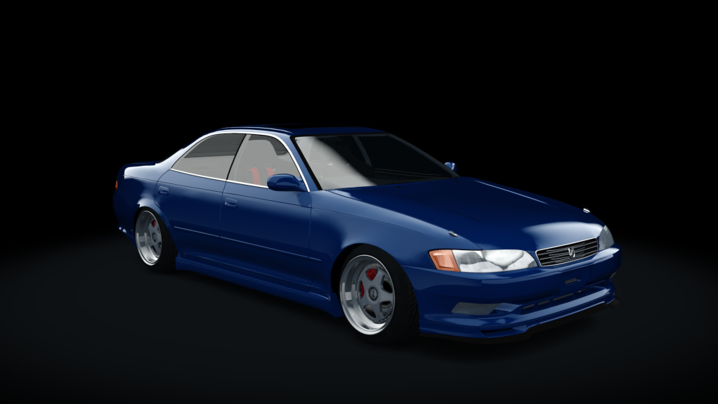 Toyota Mark II JZX90 WDT Street alldrift v2, skin light_blue