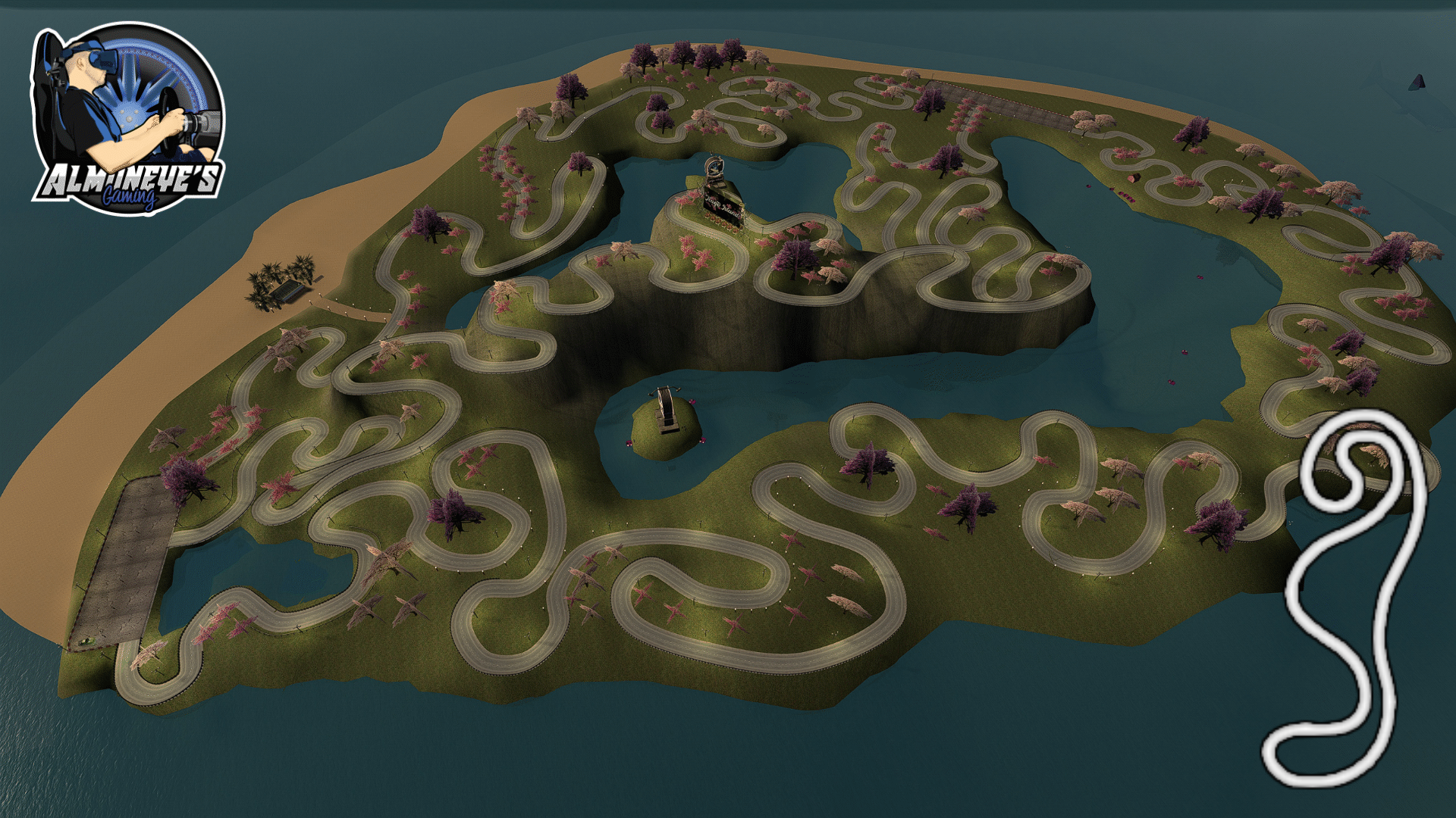 Touge Island, layout <default>