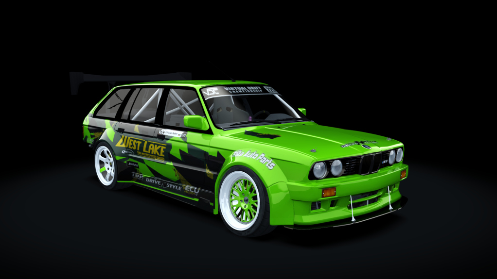 GDS BMW E30 Wagon Christian Petrov, skin christian_petrov_vdc