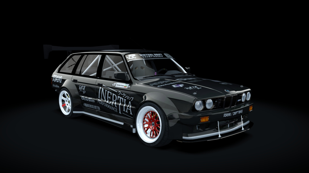 GDS BMW E30 Wagon Christian Petrov, skin christian_petrov_vdc_eskuko_army