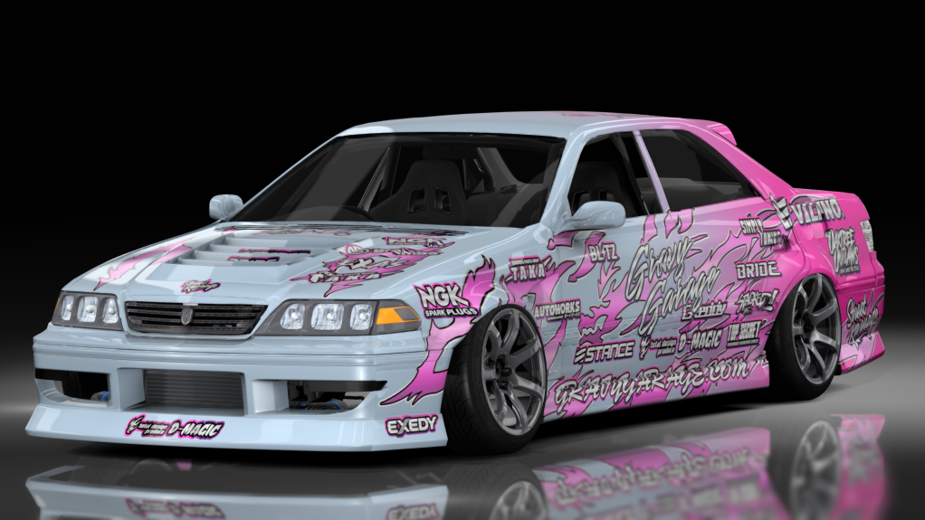 GravyGarage Street Jzx100 mkii, skin New Pink