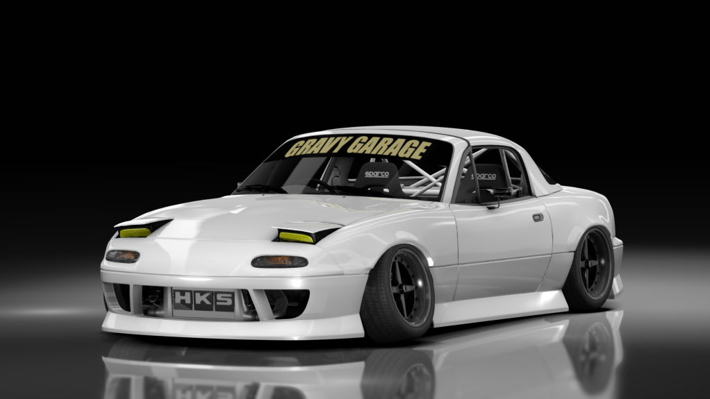 GravyGarage Street Miata, skin white