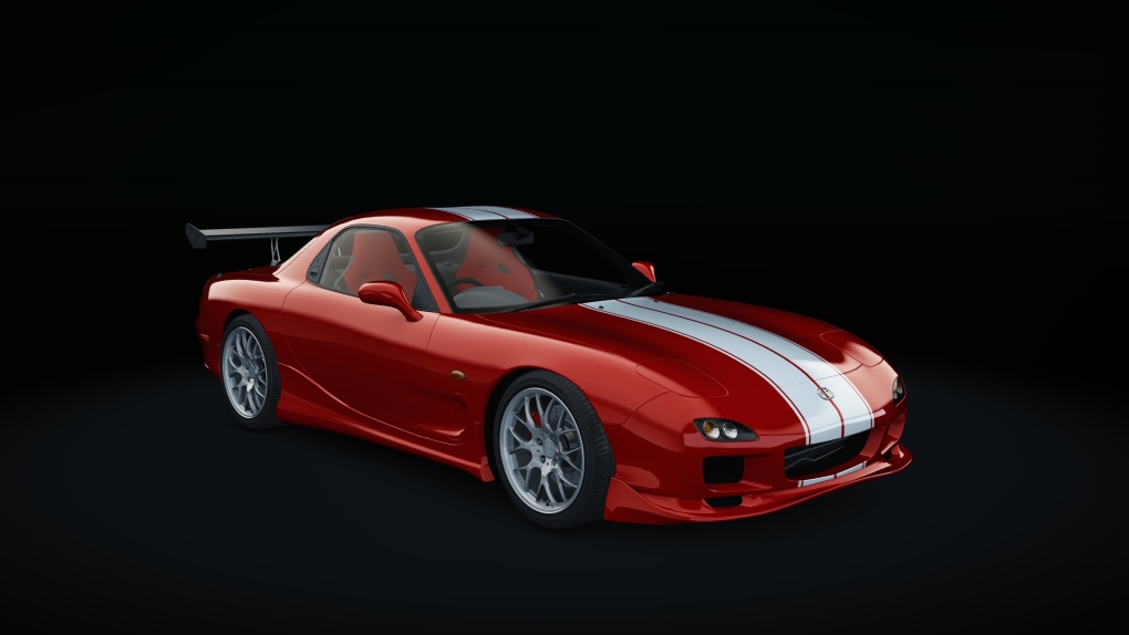 Mazda RX-7 Tuned, skin 01_blaze_red_s1