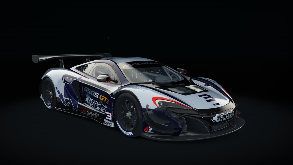 McLaren 650S GT3, skin racing_3