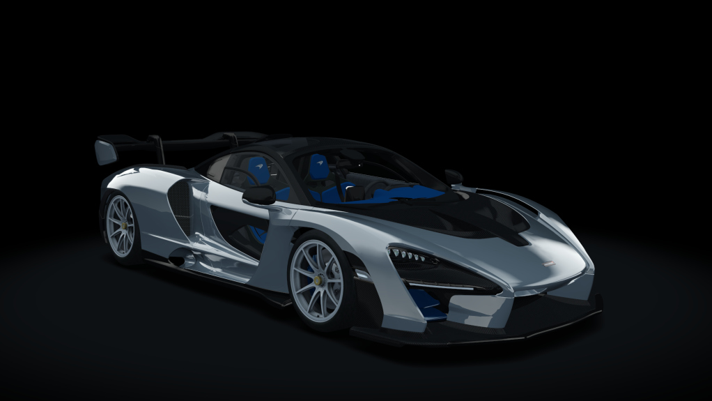 McLaren Senna P15, skin gray