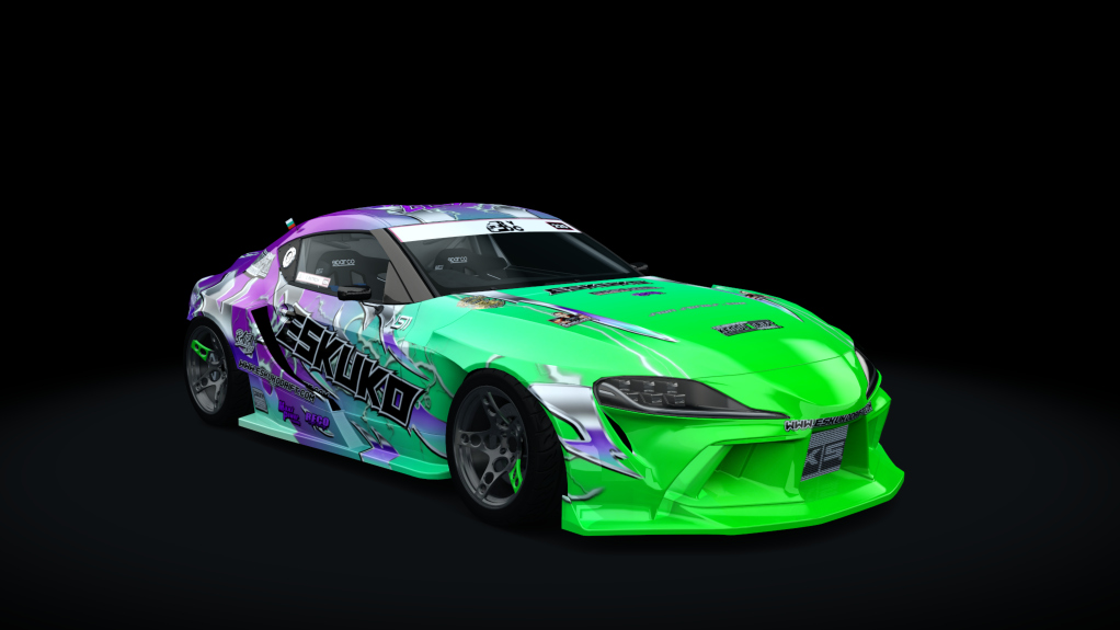 Toyota Supra A90 Christian Petrov, skin Eskuko_ChristianRVDC