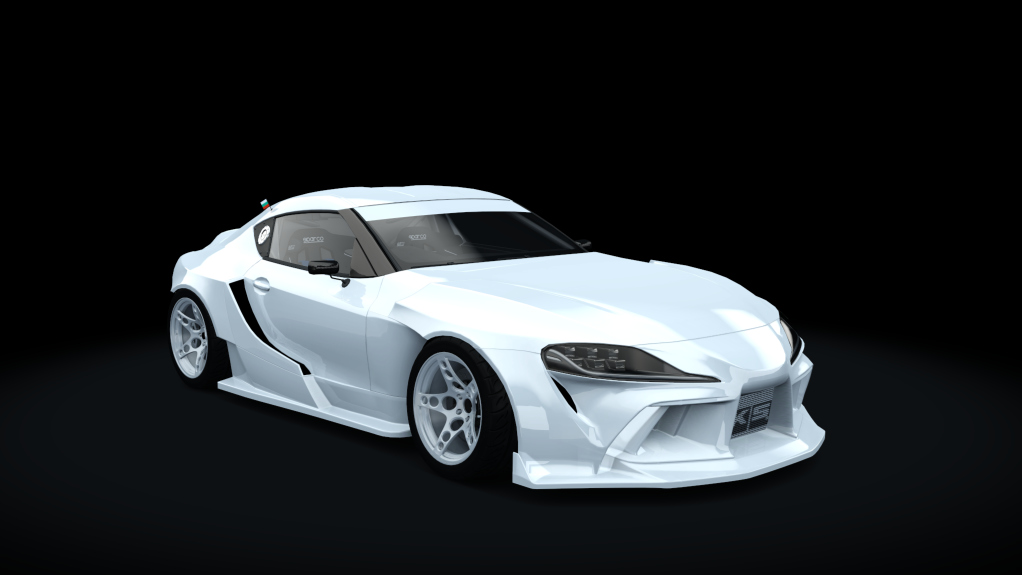 Toyota Supra A90 Christian Petrov, skin TOMAS