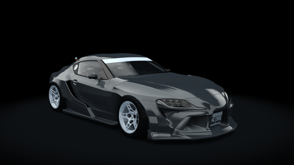 Toyota Supra A90 Christian Petrov, skin eskuko