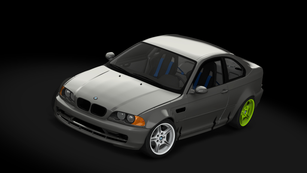 SUPERDRIFT - BMW E46 330ci - LHD, skin Grey