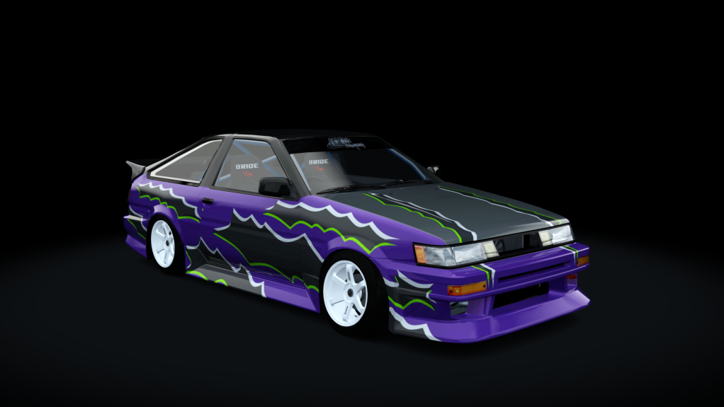 Tsujigiri Pro AE86 SR20, skin 02_purple