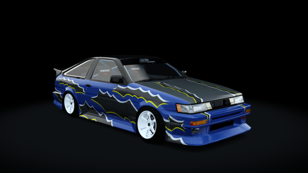 Tsujigiri Pro AE86 SR20, skin 03_dark_blue