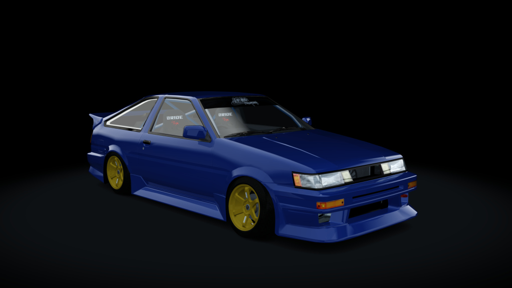 Tsujigiri Pro AE86 SR20, skin 07_plain_dark_blue