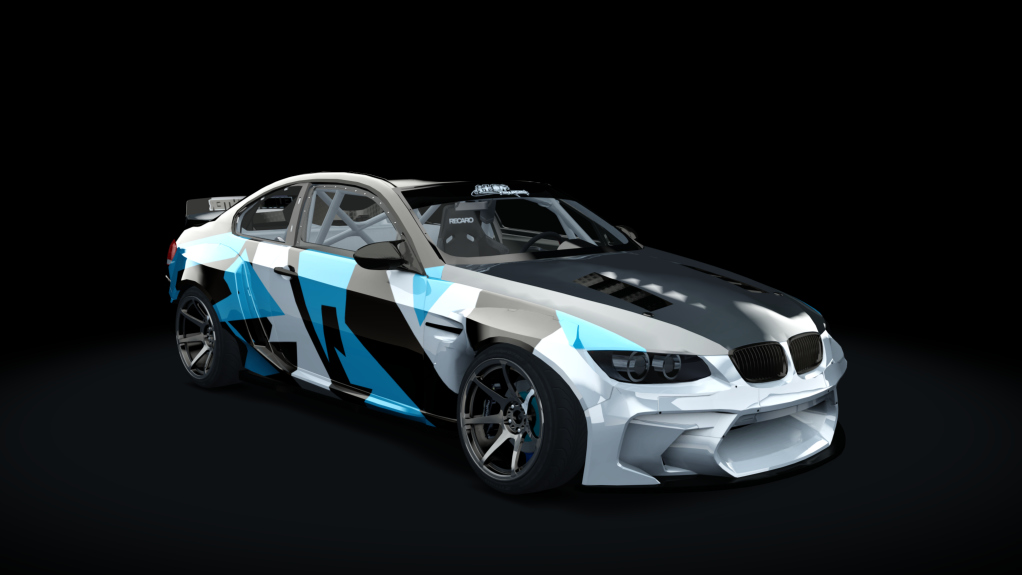 Tsujigiri Pro E92 N54, skin 04_blue