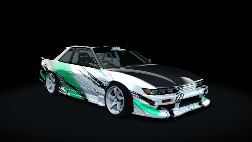 Tsujigiri Pro PS13 LSX Supercharged, skin 02_teal