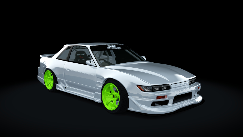 Tsujigiri Pro PS13 LSX Supercharged, skin 09_plain_white