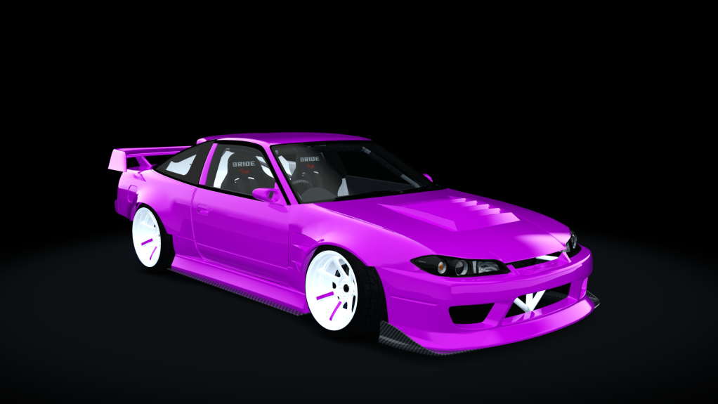 Tsujigiri Pro S13.5 RB28, skin 10_furious_fuchsia