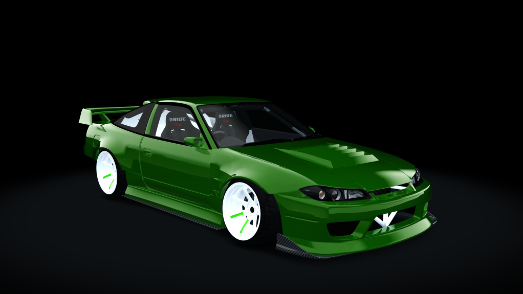 Tsujigiri Pro S13.5 RB28, skin 11_nice_green