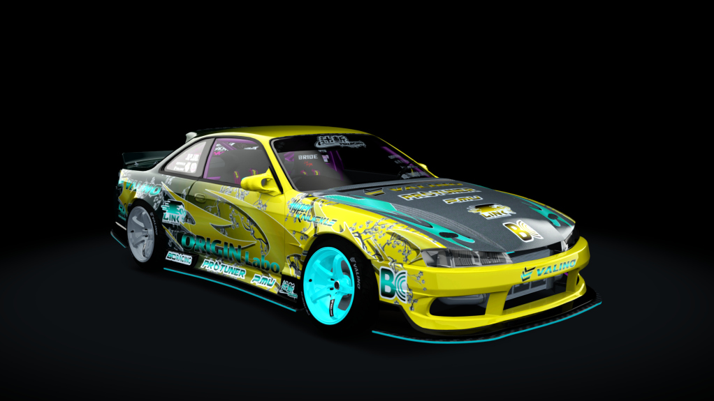 Tsujigiri Pro S14 1JZ, skin 03_yellow