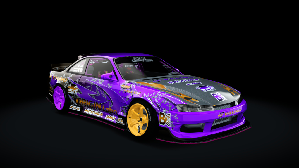 Tsujigiri Pro S14 1JZ, skin 04_purple