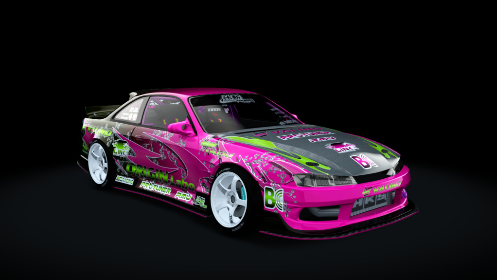 Tsujigiri Pro S14 1JZ, skin 05_pink