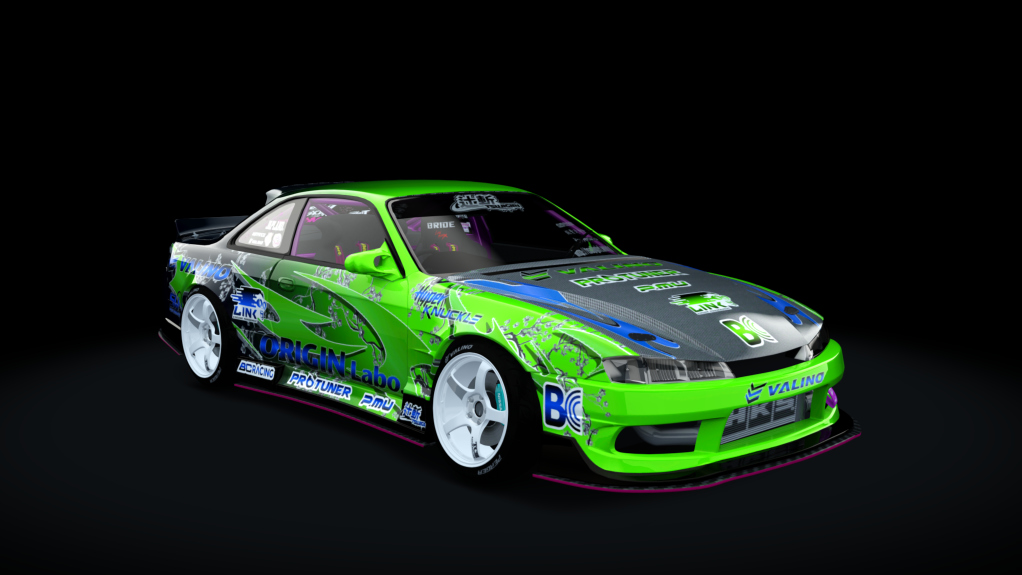 Tsujigiri Pro S14 1JZ, skin 07_green