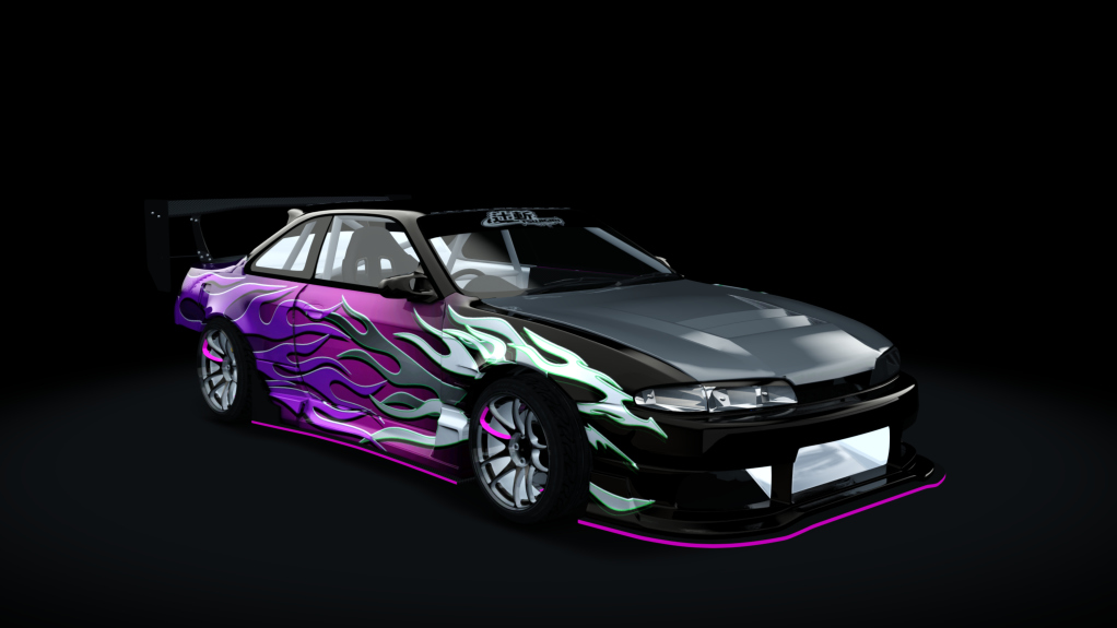 Tsujigiri Pro S14 RB27, skin 02_purpleflame