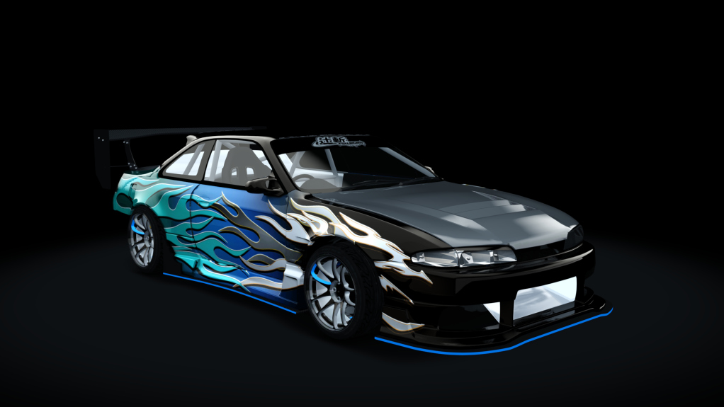 Tsujigiri Pro S14 RB27, skin 03_tealflame