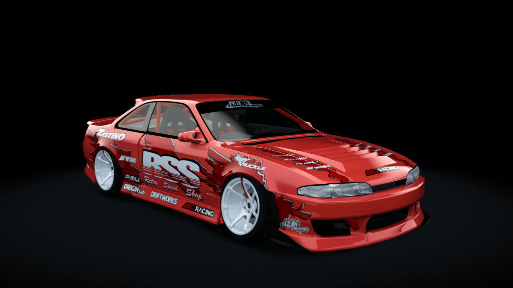 Tsujigiri Team S14 SR20 - Ben Somerville, skin 02_retro_speed_shop