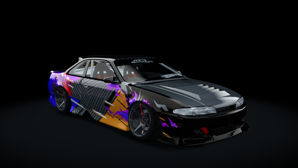 Tsujigiri Team S14 SR20 - Ben Somerville, skin 08_black_orange