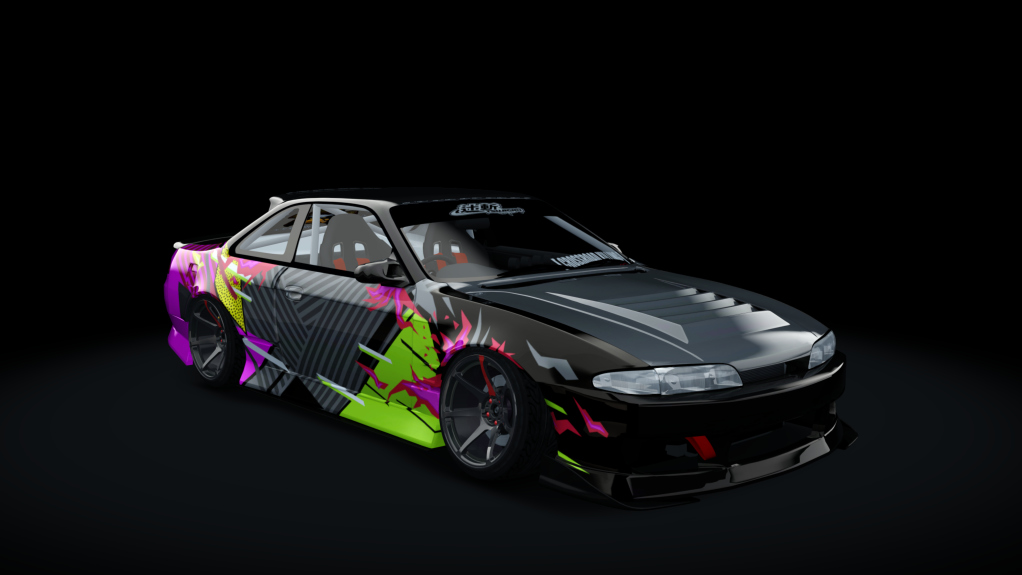 Tsujigiri Team S14 SR20 - Ben Somerville, skin 09_black_lime