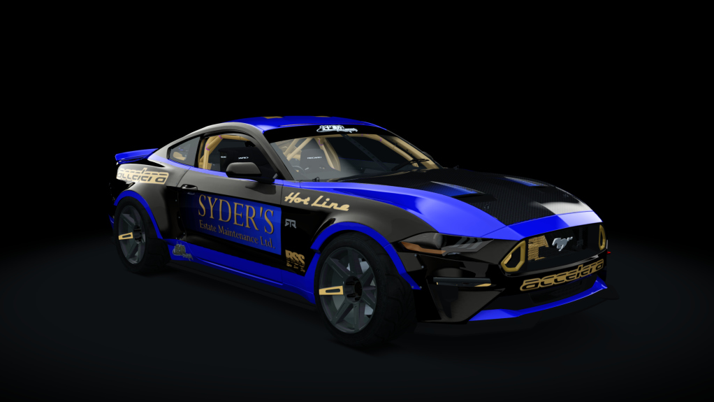 Tsujigiri Pro Mustang RTR, skin 03_Treadless