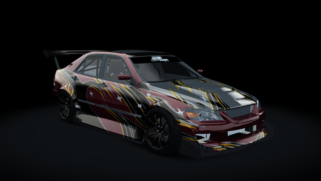 Tsujigiri Pro Altezza 2JZ, skin 04_maroon