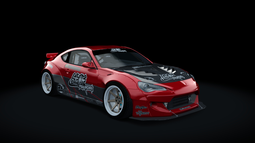 Tsujigiri Pro GT86 2JZ, skin 02_red