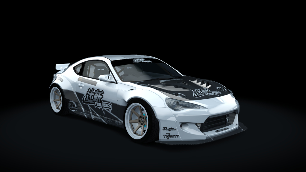 Tsujigiri Pro GT86 2JZ, skin 03_white