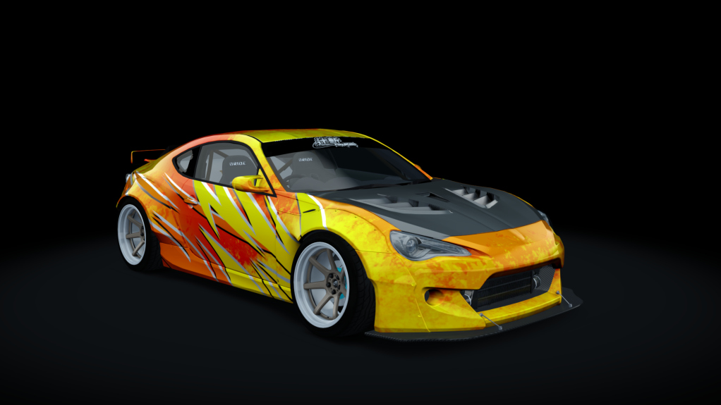 Tsujigiri Pro GT86 2JZ, skin 06_yellow_orange