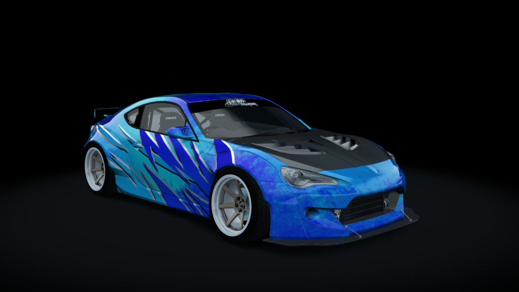 Tsujigiri Pro GT86 2JZ, skin 07_teal_blue