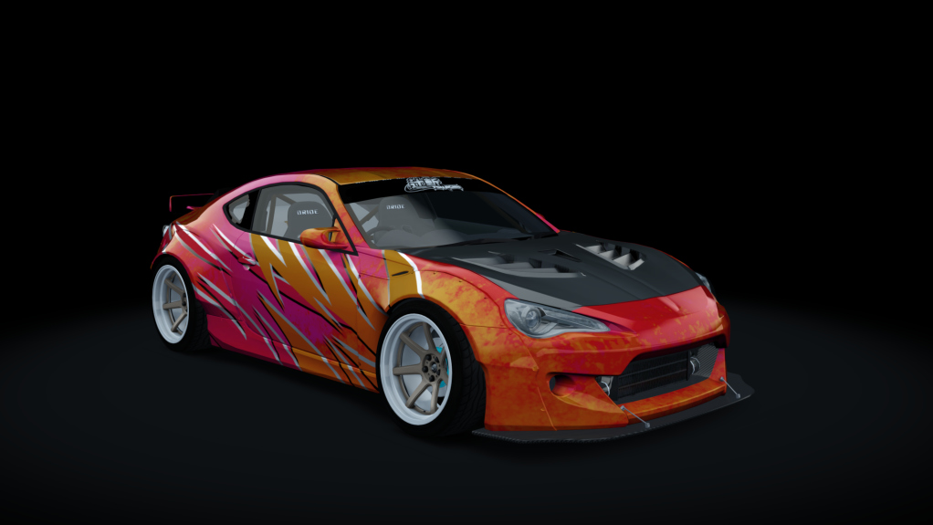 Tsujigiri Pro GT86 2JZ, skin 08_pink_orange