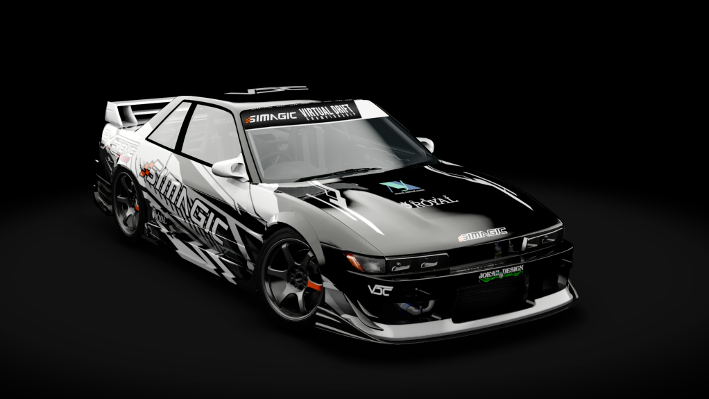 VDC Nissan Silvia PS13 Public 4.0, skin VDC Black