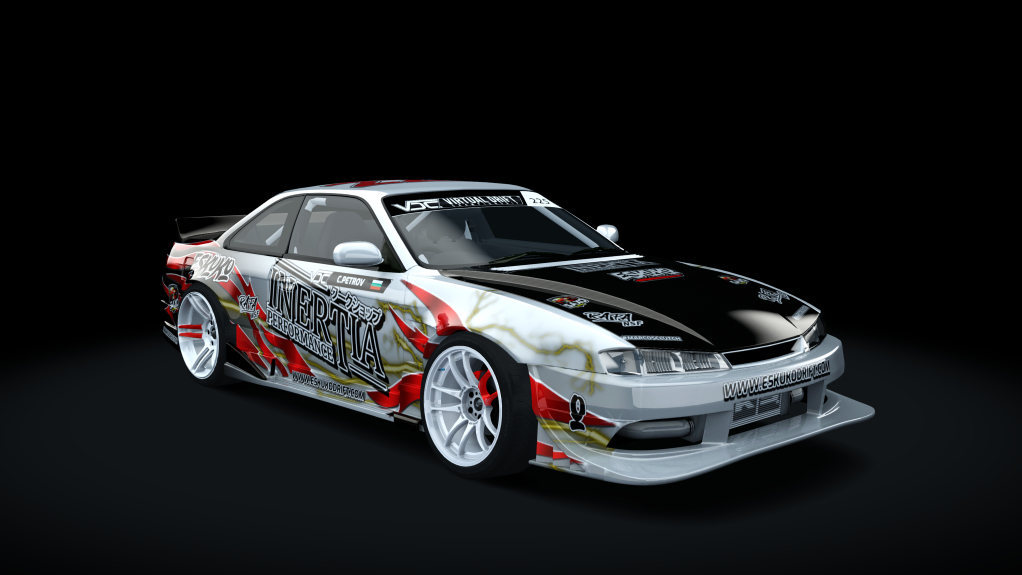 VDC Nissan Silvia S14 Kouki Christian Petrov 2022, skin Eskuko_ChristianP