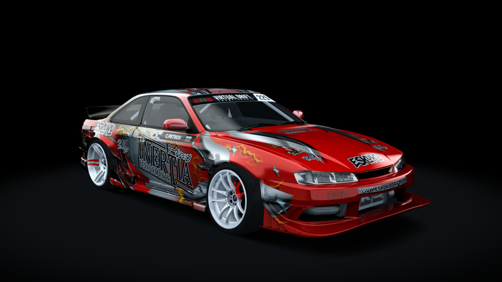 VDC Nissan Silvia S14 Kouki Christian Petrov 2022, skin Eskuko_ChristianVDC